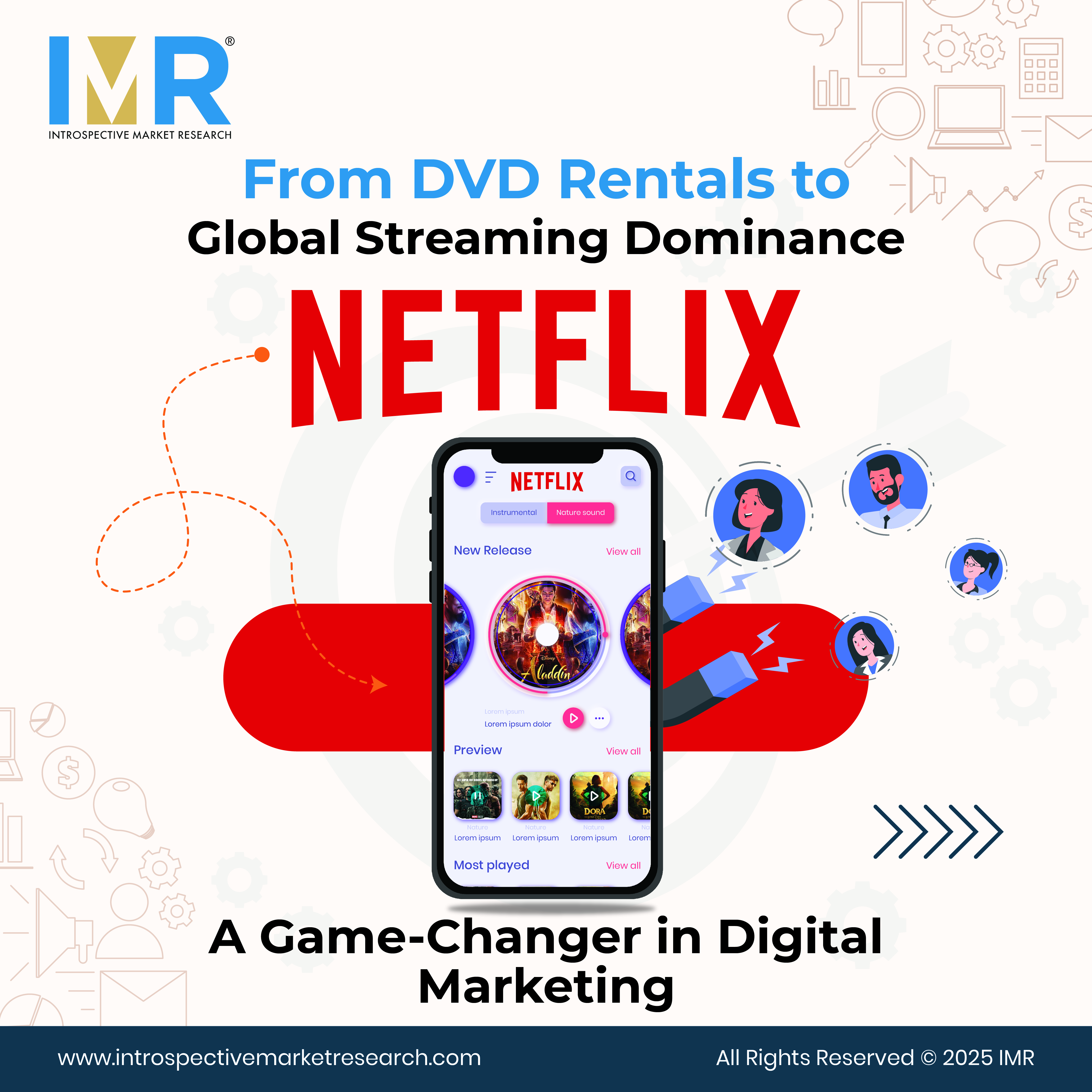 Netflix: From DVD Rentals to Global Streaming Dominance