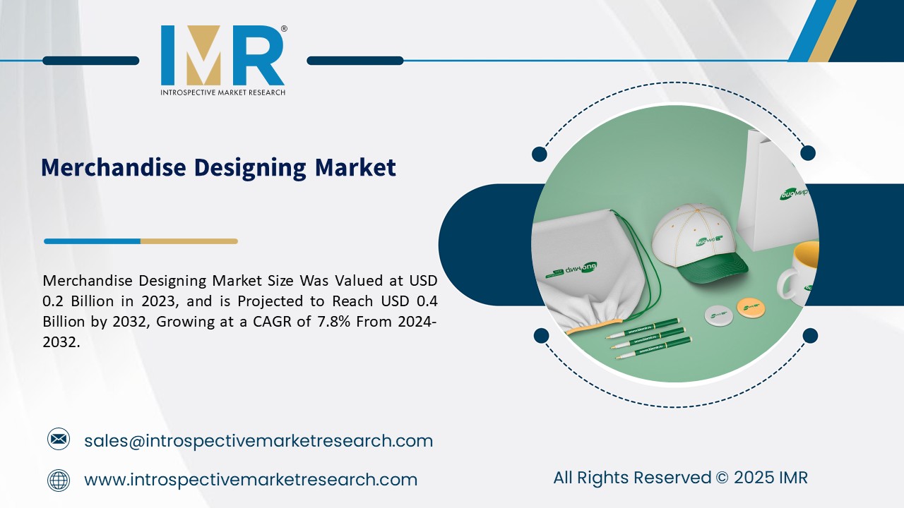Merchandise Designing Market To Reach USD 0.4  Billion by 2032  