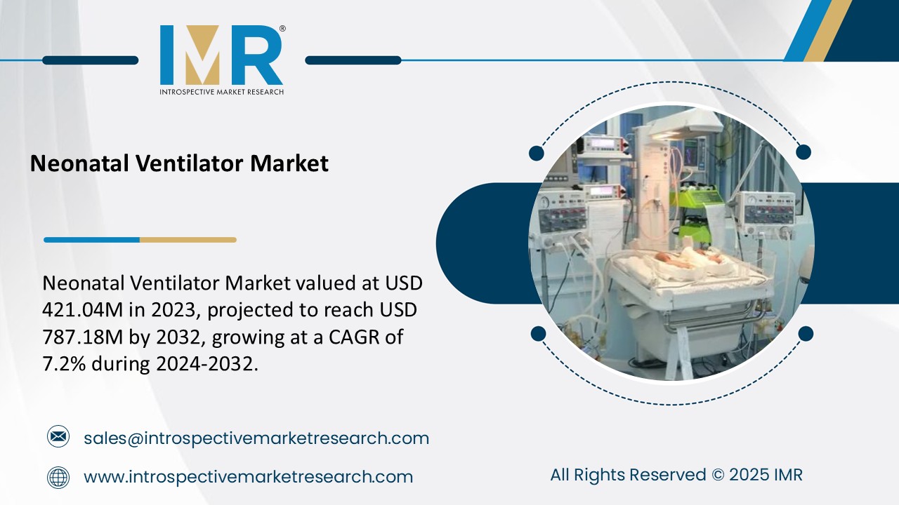Neonatal Ventilator Market Market To Reach USD 787.18 Million by 2032
