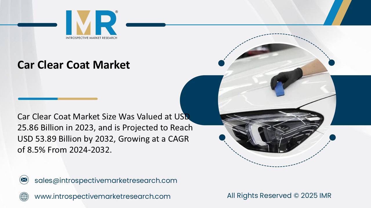 Car Clear Coat Market To Reach USD 45.52 Billion by 2032