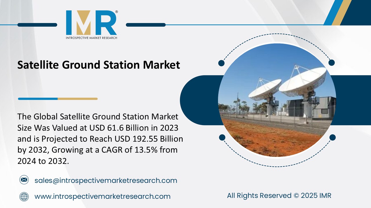 Satellite Ground Station Market To Reach USD 192.55 Billion by 2032