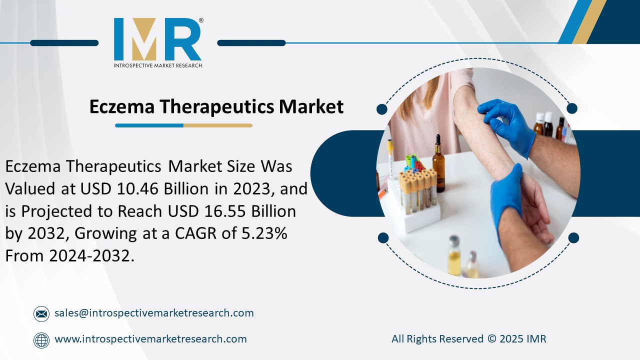 Eczema Therapeutics Market is Projected to Reach USD 16.55 Billion by 2032