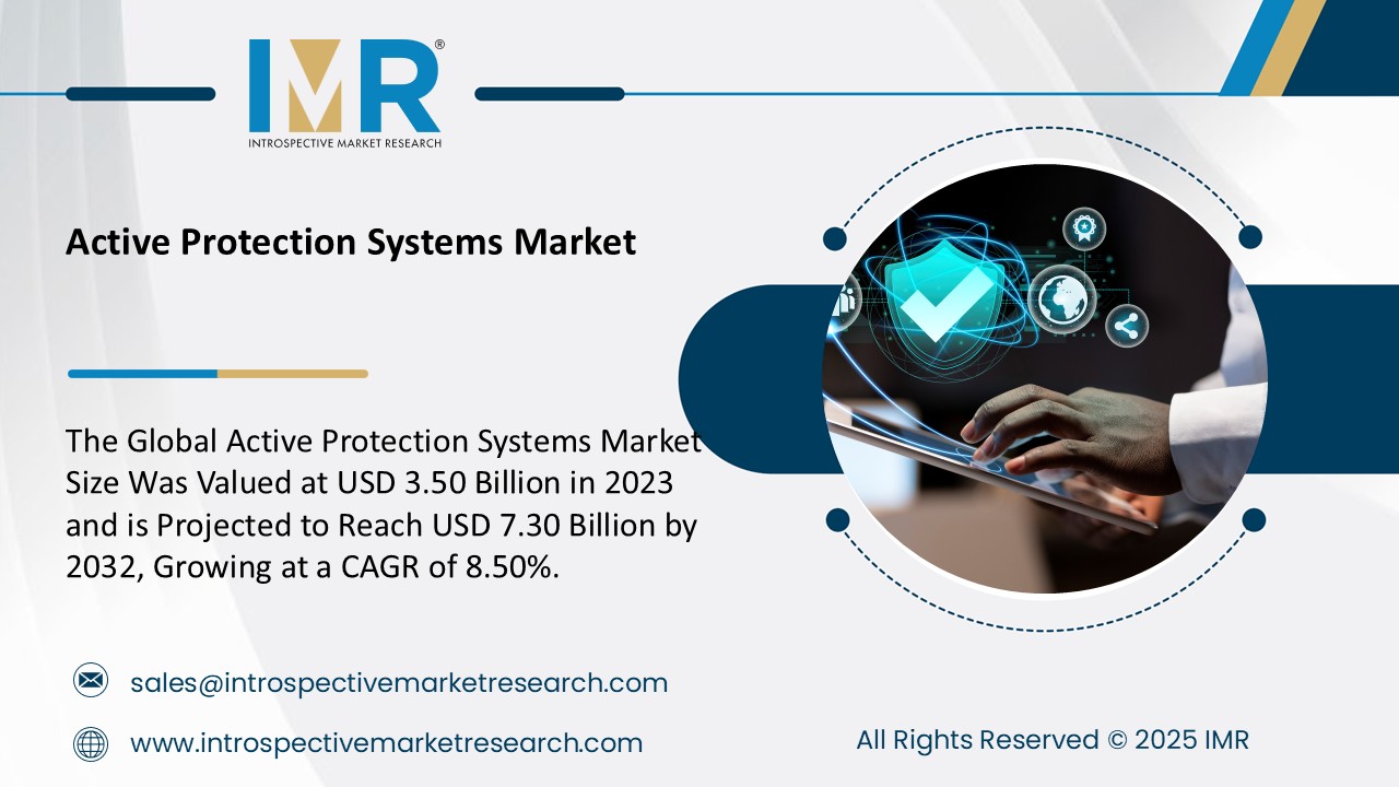 Active Protection Systems Market To Reach USD 7.30 Billion by 2032