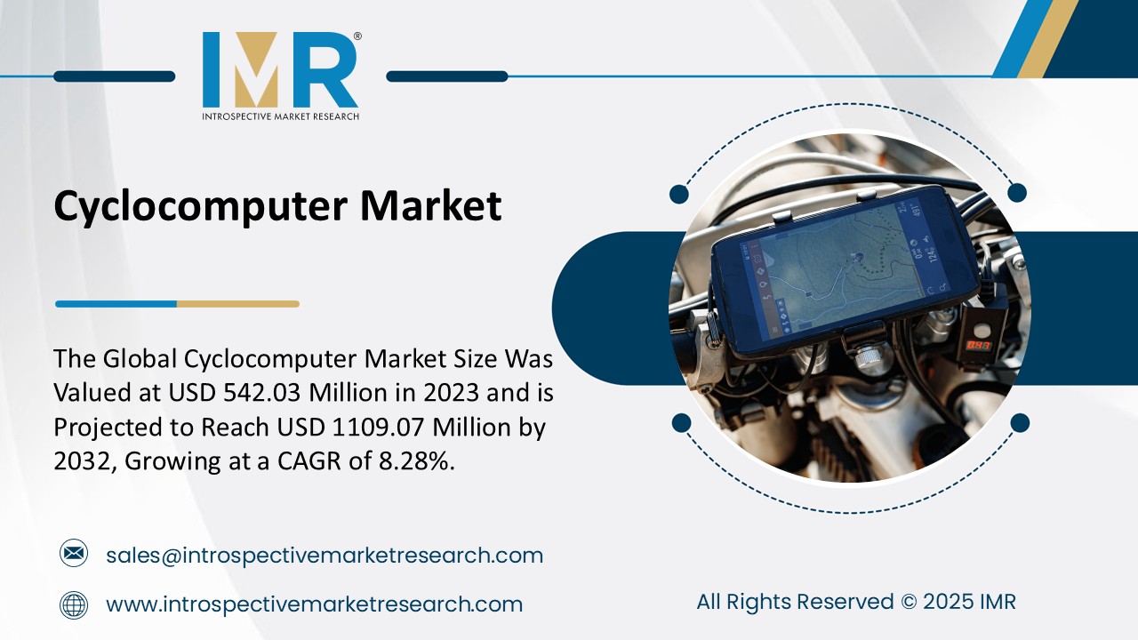 Cyclocomputer Market To Reach USD 1109.07 Million by 2032