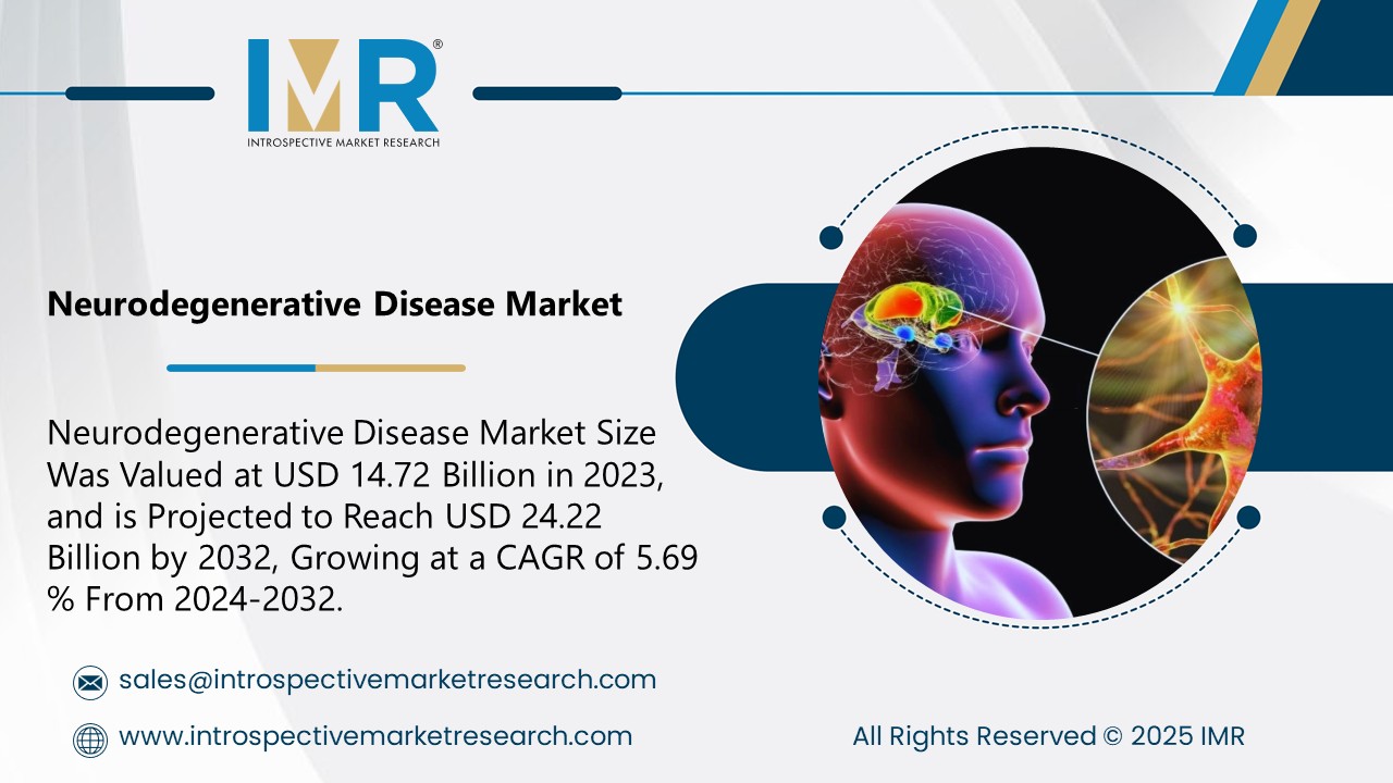 Neurodegenerative Disease Market To Reach USD 24.22 Billion by 2032