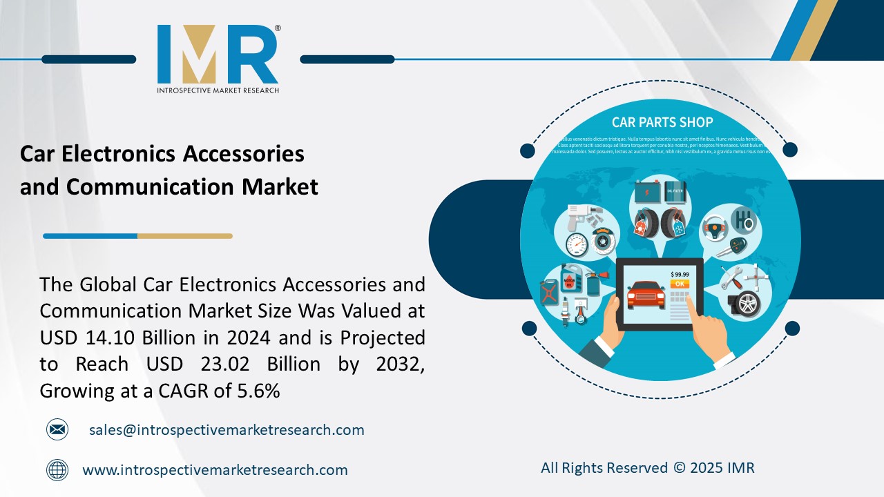 Car Electronics Accessories and Communication Market To Reach USD 23.02 Billion by 2032