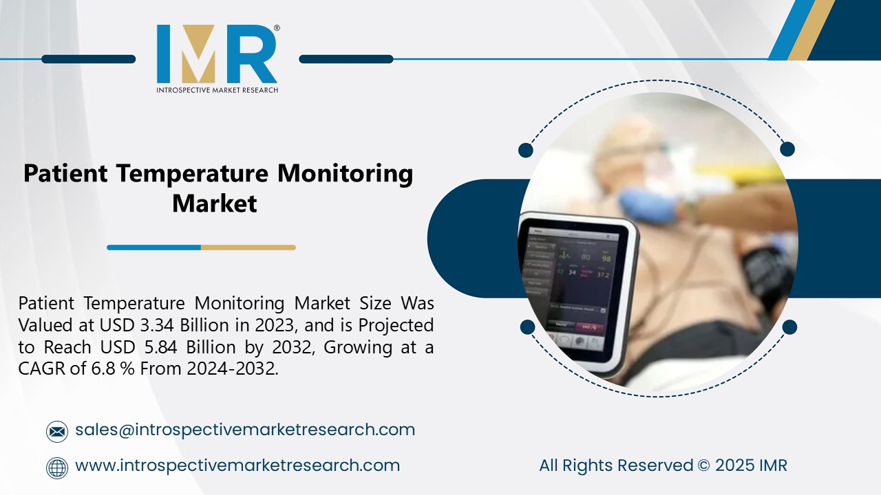 Patient Temperature Monitoring Market To Reach USD 5.84 Billion by 2032
