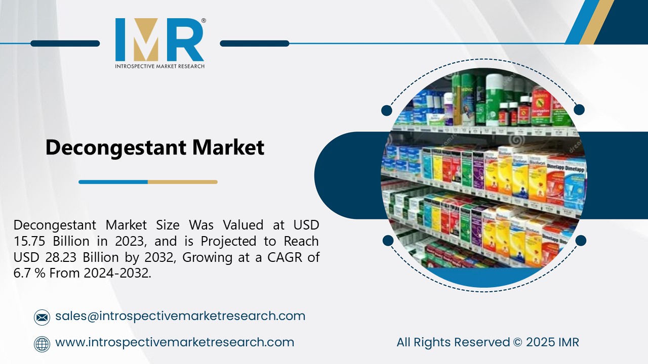 Decongestant Market To Reach USD 28.23 Billion by 2032