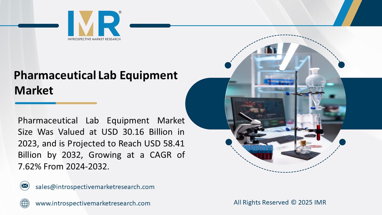 Pharmaceutical Lab Equipment Market To Reach USD 58.41 Billion by 2032
