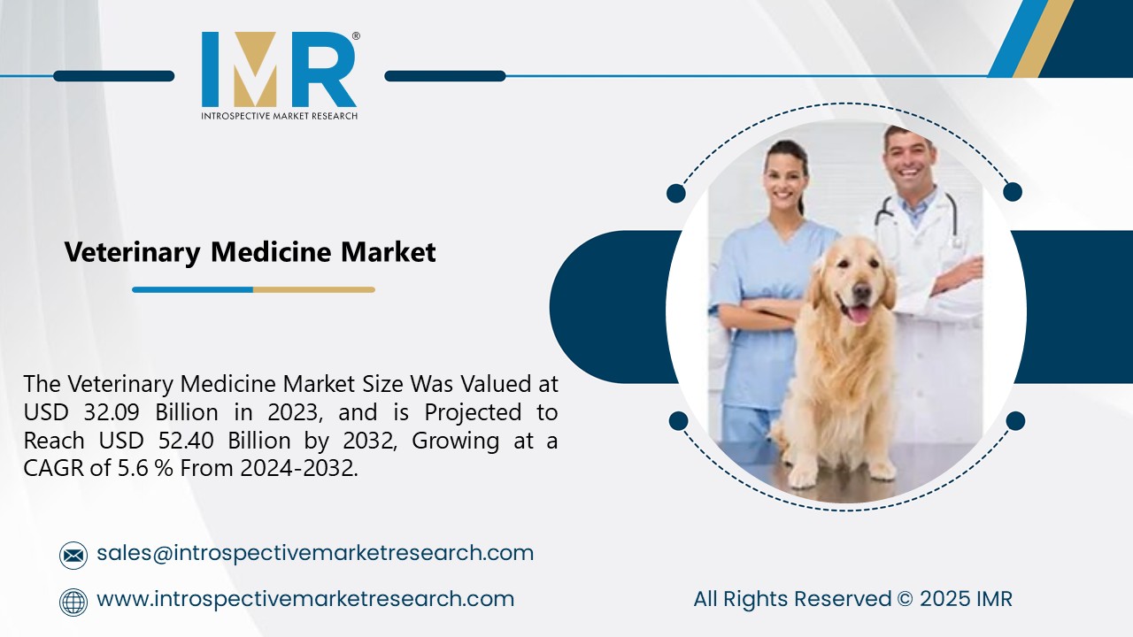 Veterinary Medicine Market is Projected to Reach USD 52.40 Billion by 2032