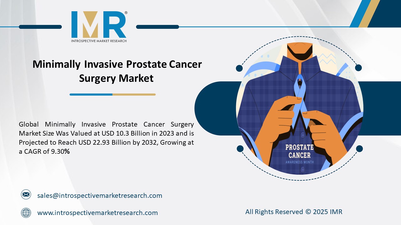 Minimally Invasive Prostate Cancer Surgery Market To Reach USD 22.93 Billion by 2032