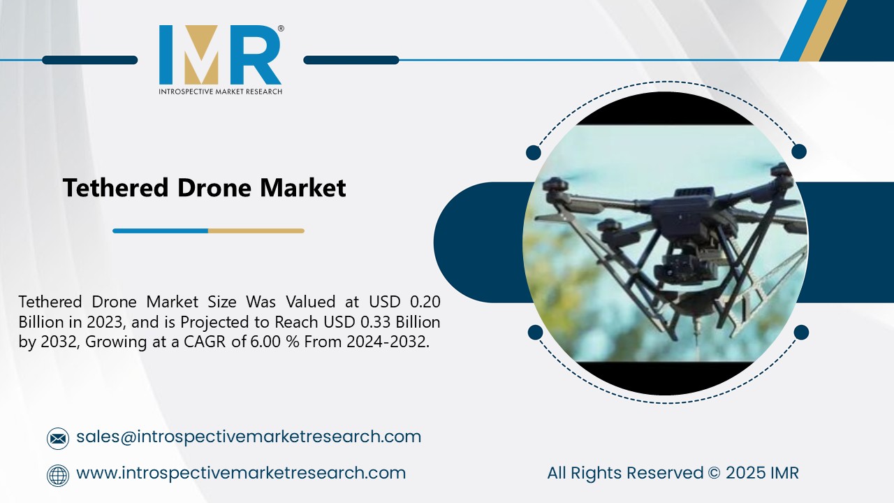 Tethered Drone Market is Projected to Reach USD 0.33 Billion by 2032