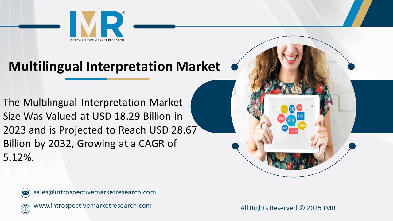 Multilingual Interpretation Market  is Projected to Reach USD 28.67 Billion by 2032