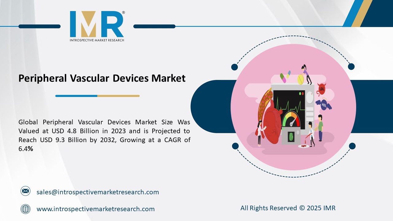 Peripheral Vascular Devices Market To Reach USD 9.3 Billion by 2032