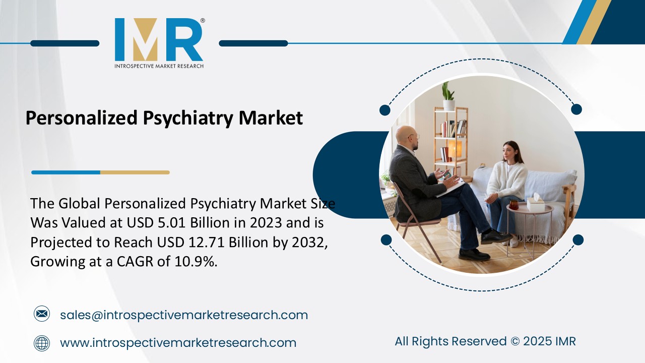 Personalized Psychiatry Market To Reach USD 12.71 Billion by 2032