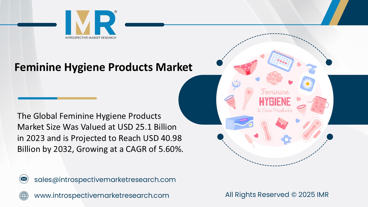 Feminine Hygiene Products Market To Reach USD 40.98 Billion by 2032