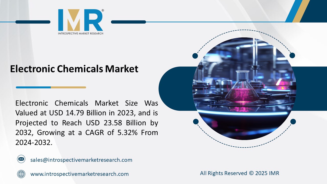 Electronic Chemicals Market To Reach USD 23.58 Billion by 2032