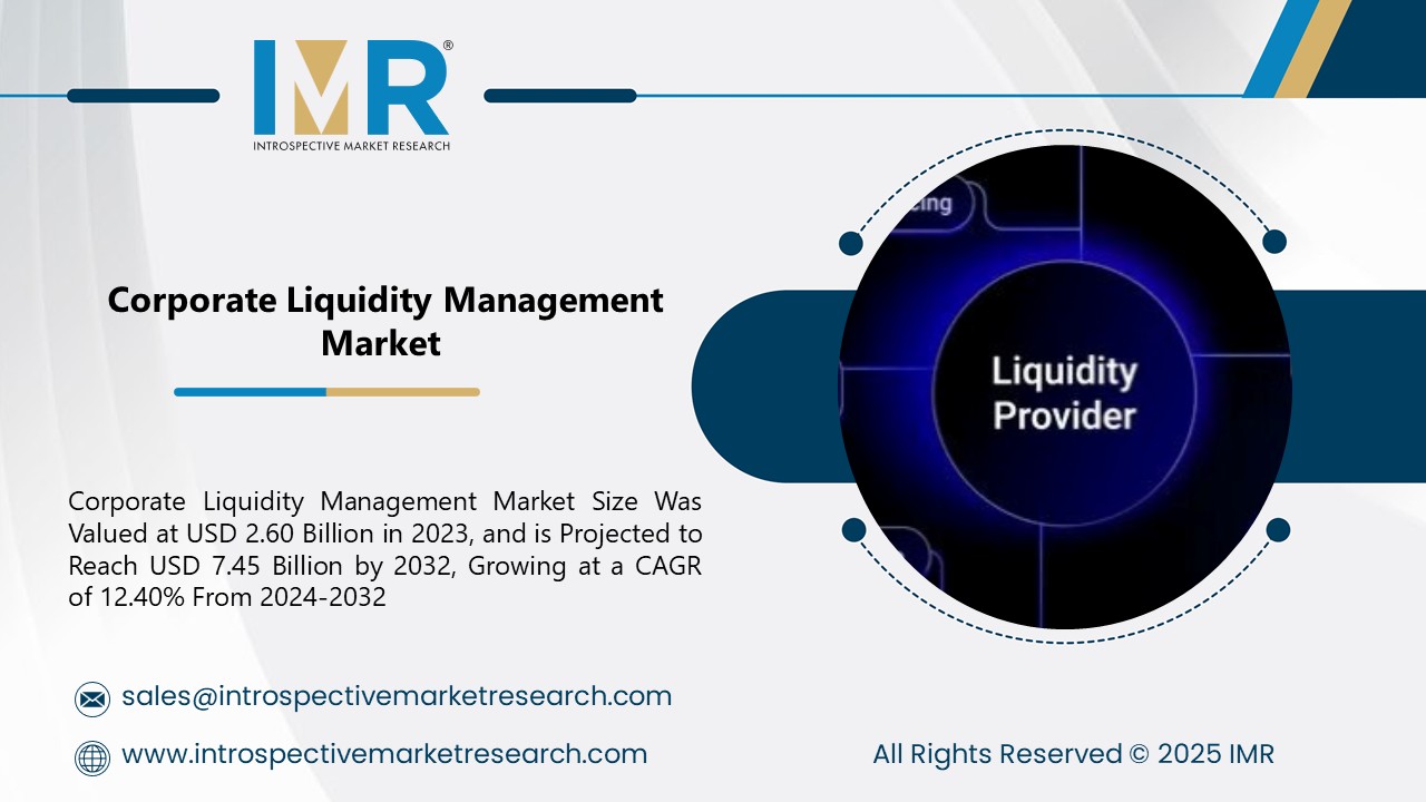 Corporate Liquidity Management Market is Projected to Reach USD 7.45 Billion by 2032