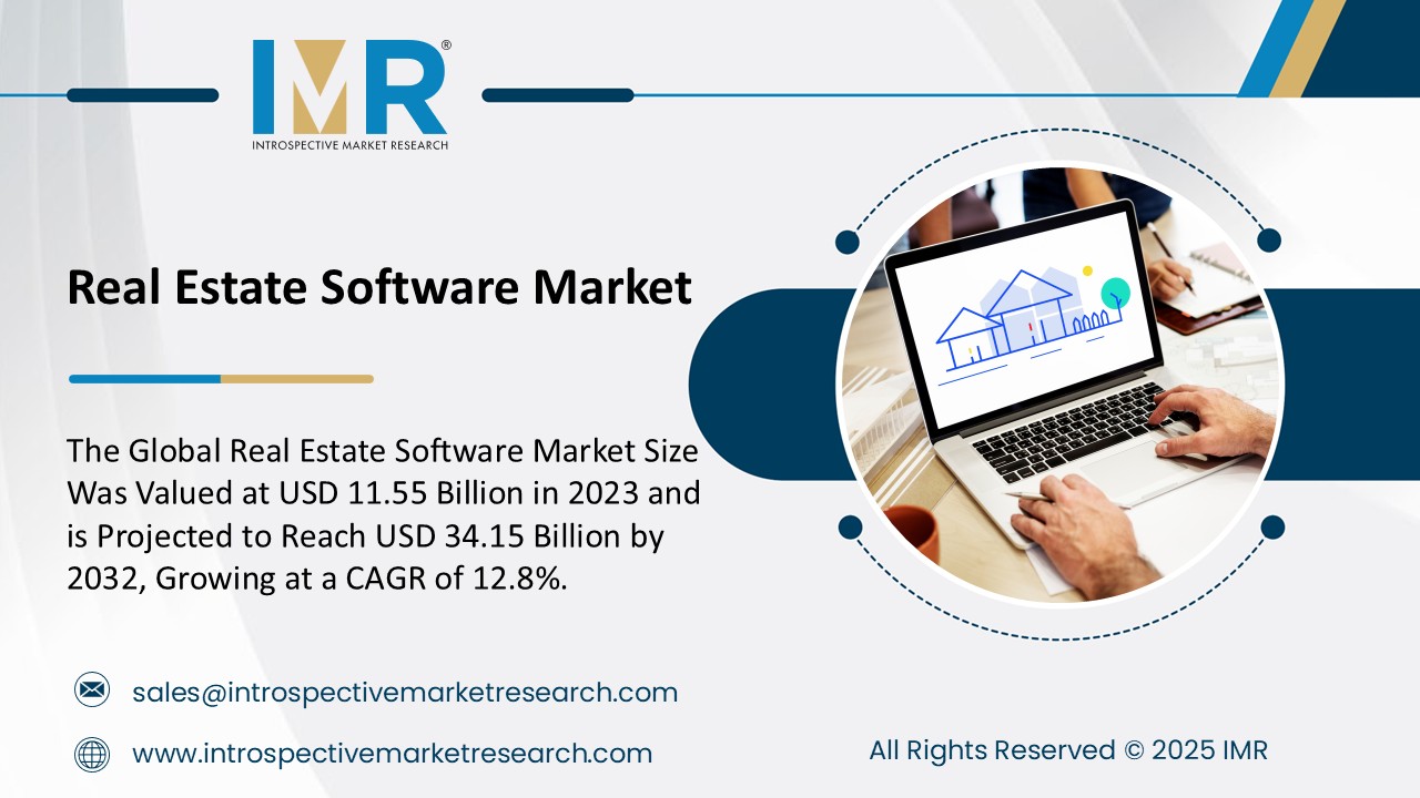 Real Estate Software Market To Reach USD 34.15 Billion by 2032