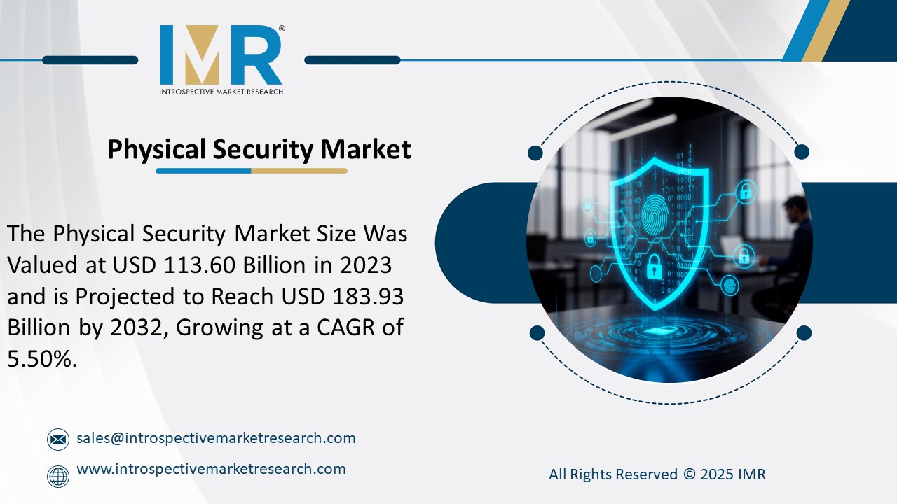 Physical Security Market is Projected to Reach USD 183.93 Billion by 2032