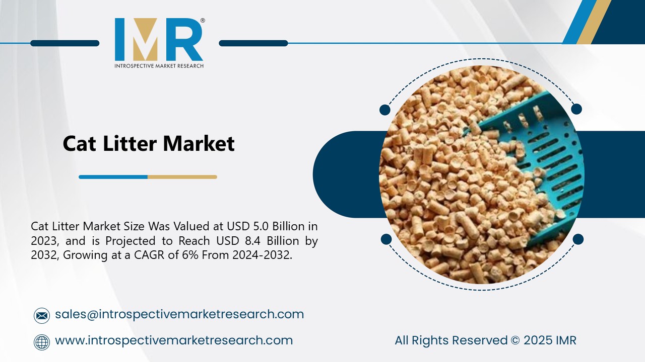 Cat Litter Market To Reach USD 8.4 Billion by 2032