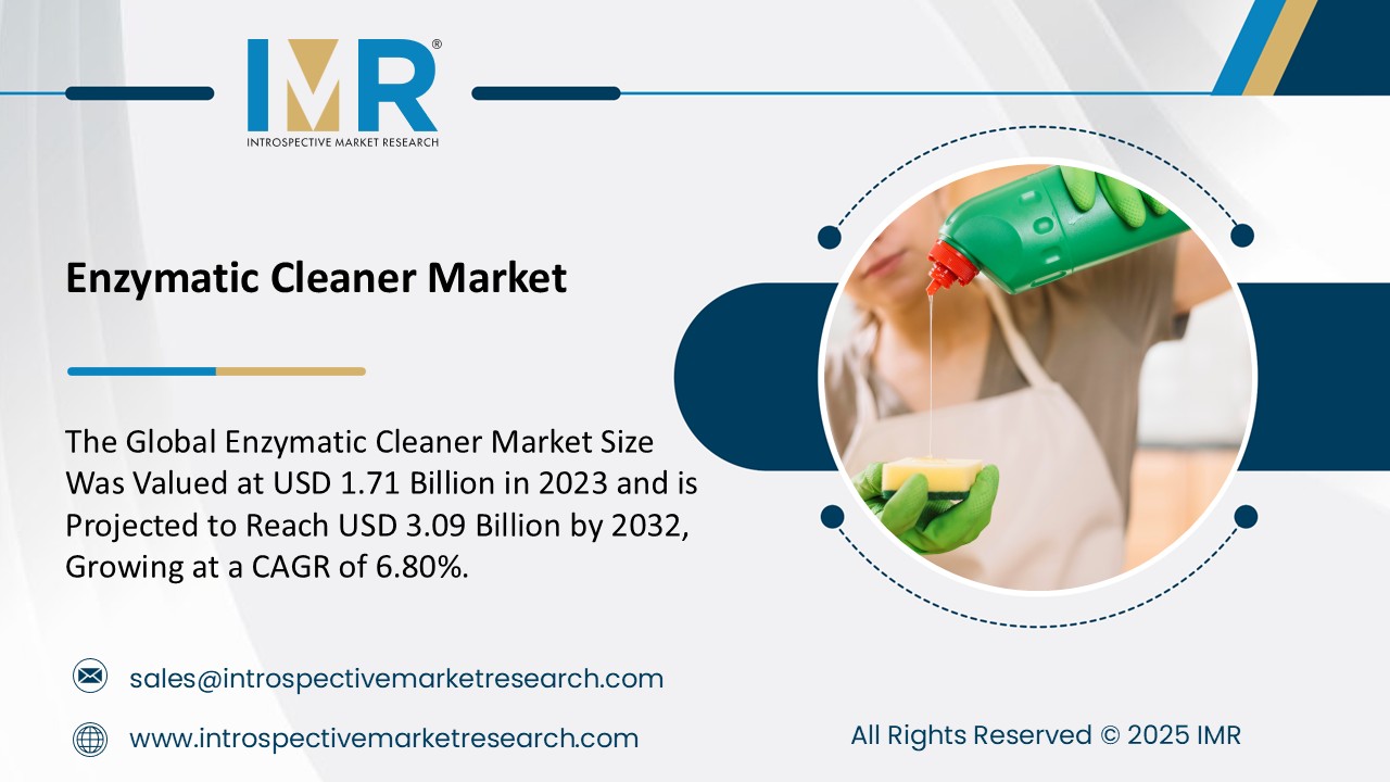 Enzymatic Cleaner Market To Reach USD 3.09 Billion by 2032