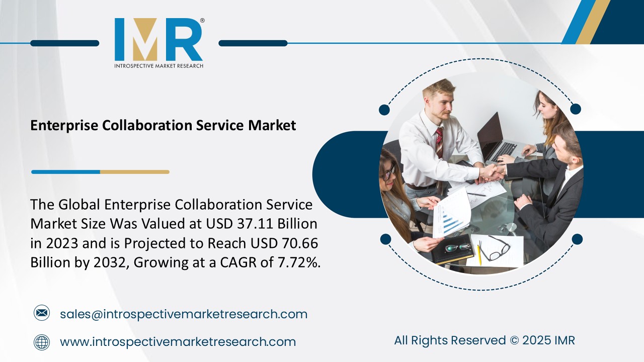 Enterprise Collaboration Service Market To Reach USD 70.66 Billion by 2032