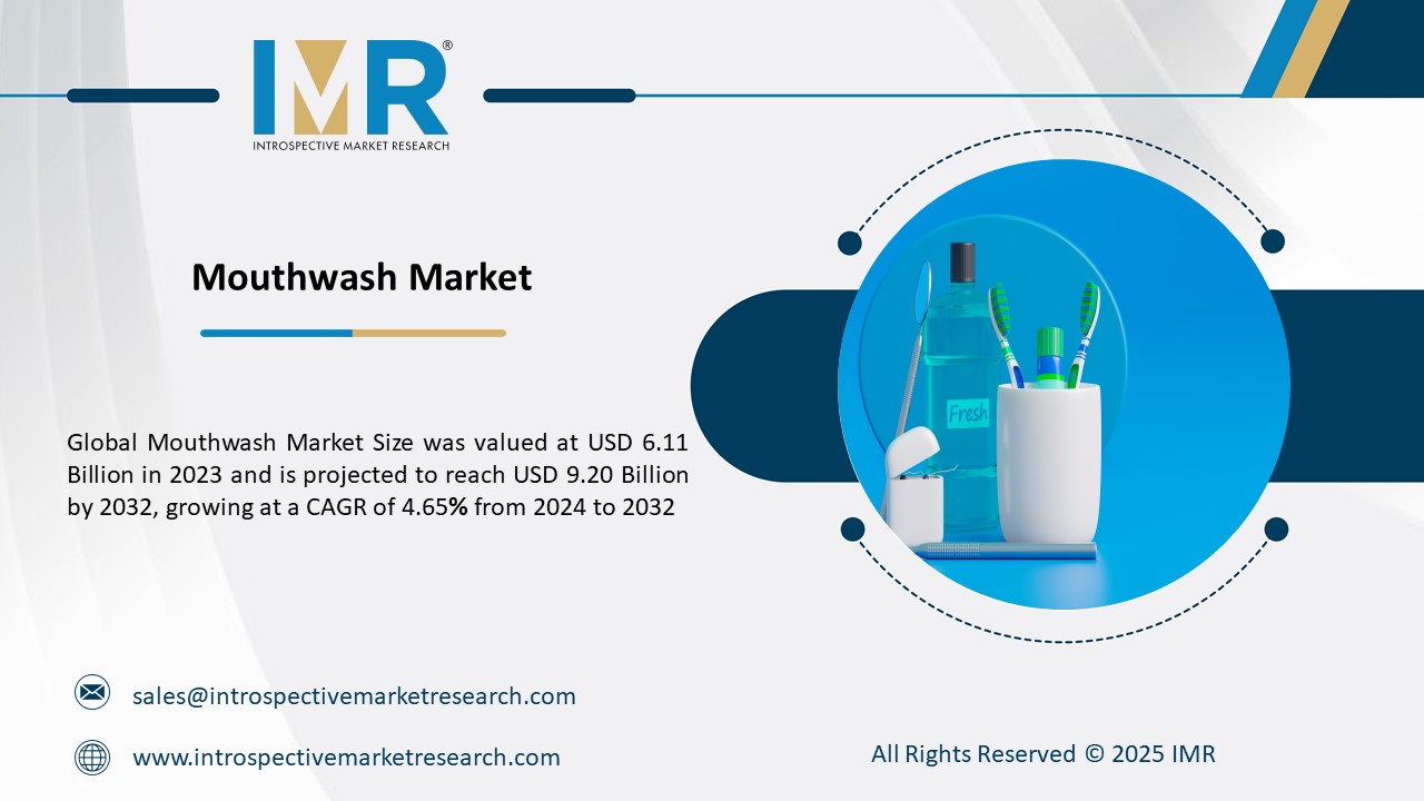 Mouthwash Market To Reach USD 16.16 Billion by 2032