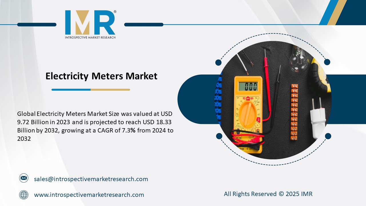 Electricity Meters Market To Reach USD 18.33 Billion by 2032