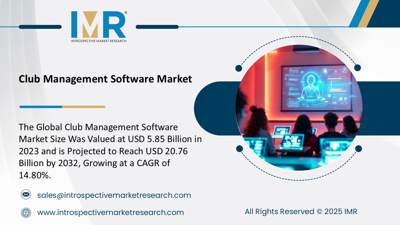 Club Management Software Market To Reach USD 20.76 Billion by 2032