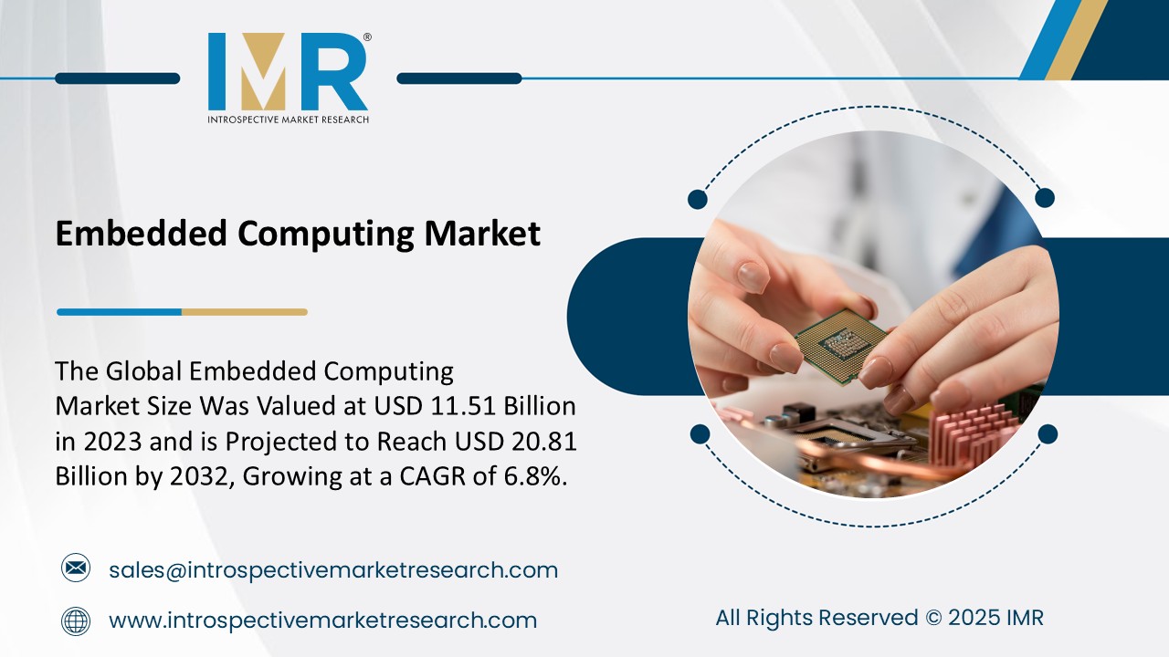 Embedded Computing Market To Reach USD 20.8 Billion by 2032