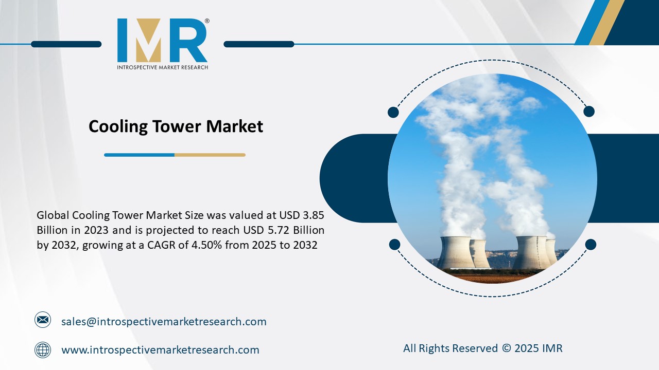 Cooling Tower Market To Reach USD 5.72 Billion by 2032