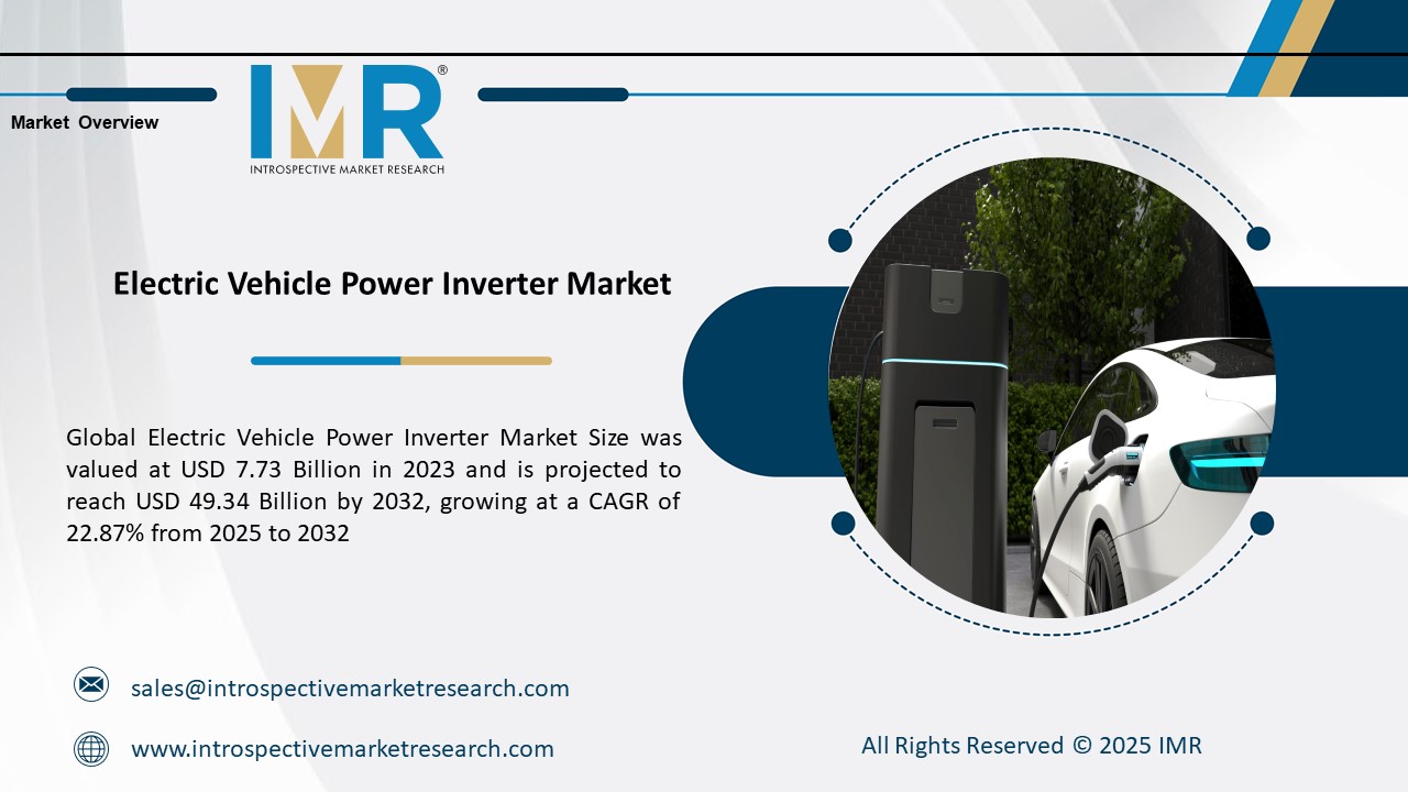 Electric Vehicle Power Inverter Market To Reach USD 49.34 Billion by 2032