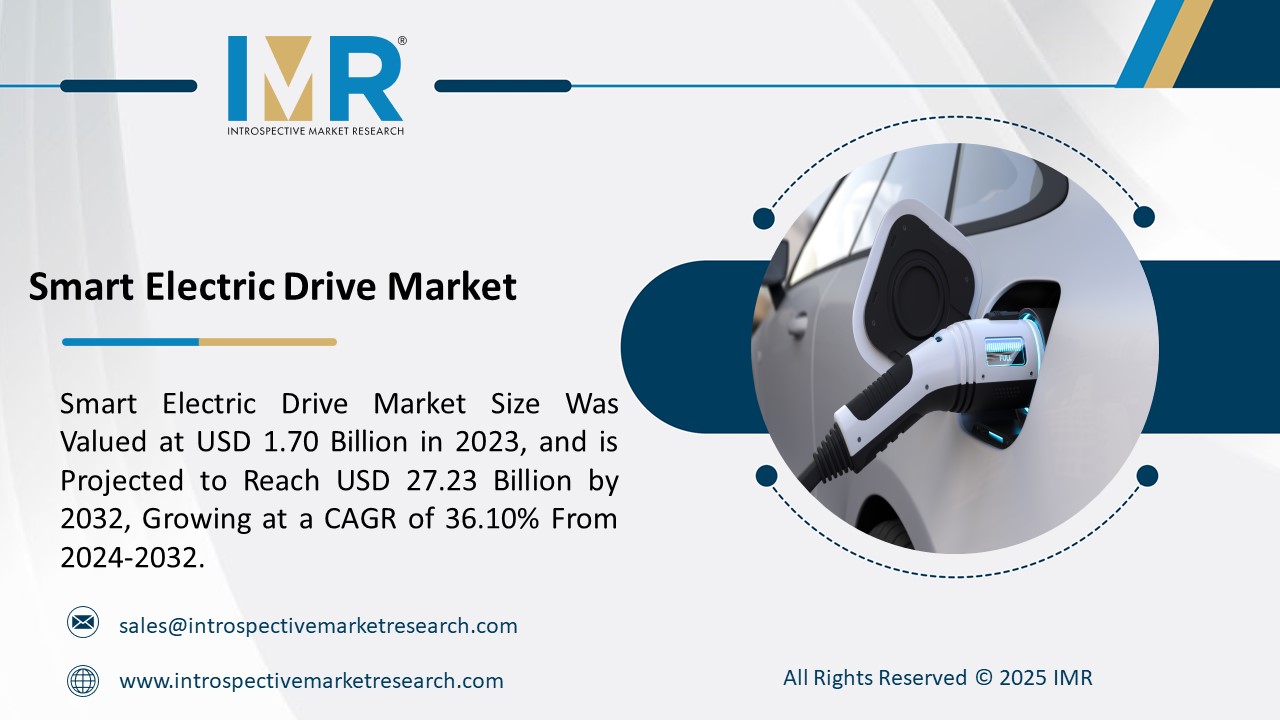 Smart Electric Drive Market To Reach USD 27.23 Billion by 2032