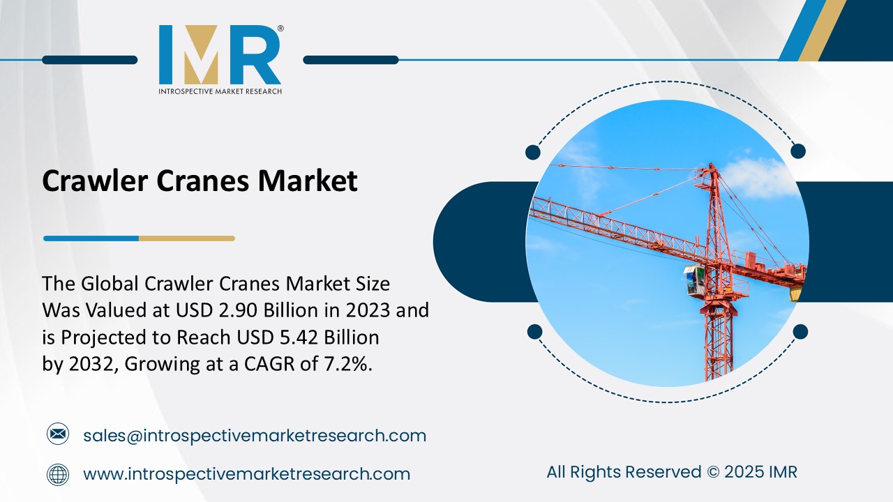 Crawler Cranes Market To Reach USD 5.42 Billion by 2032