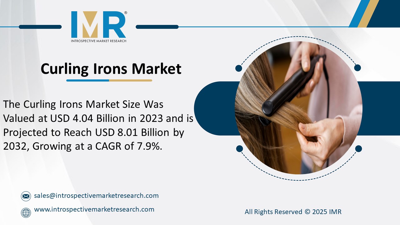 Curling Irons Market  is Projected to Reach USD 8.01 Billion by 2032