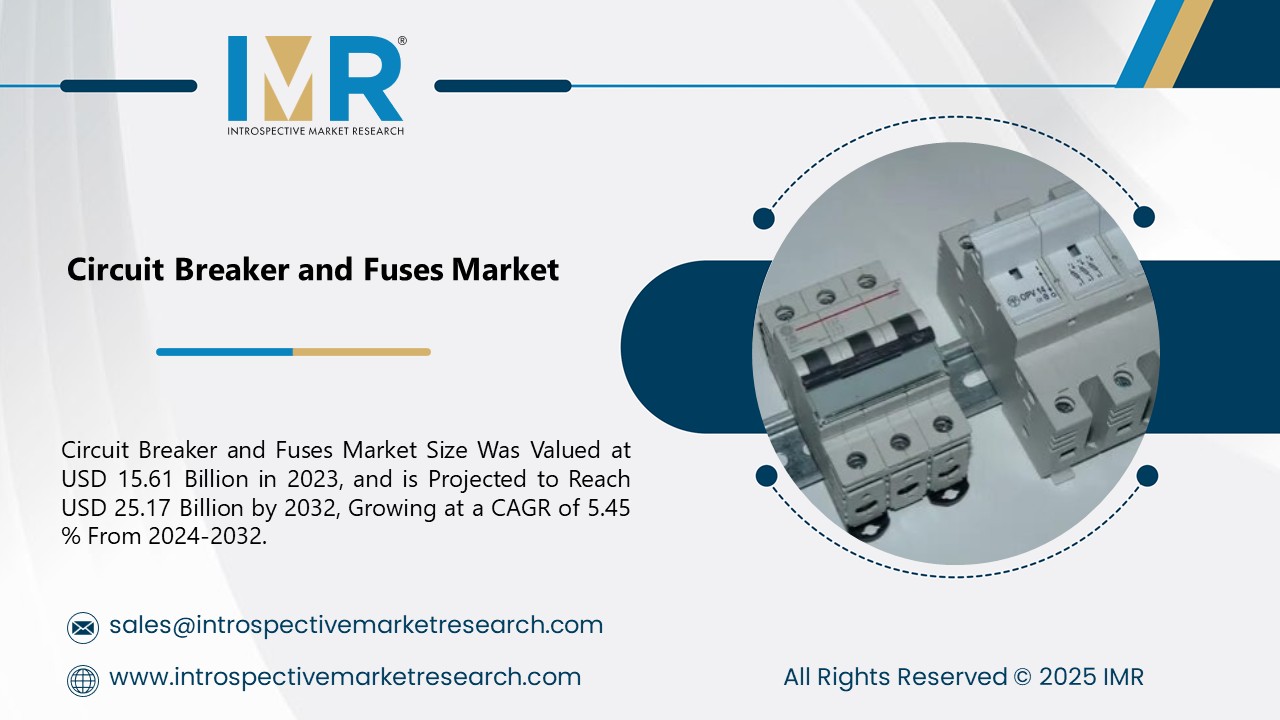 Circuit Breaker and Fuses Market to Reach USD 25.17 Billion by 2032
