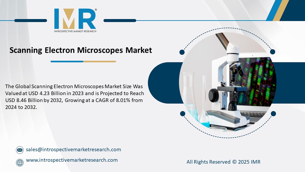 Scanning Electron Microscopes Market is Projected to Reach USD 8.46 Billion by 2032