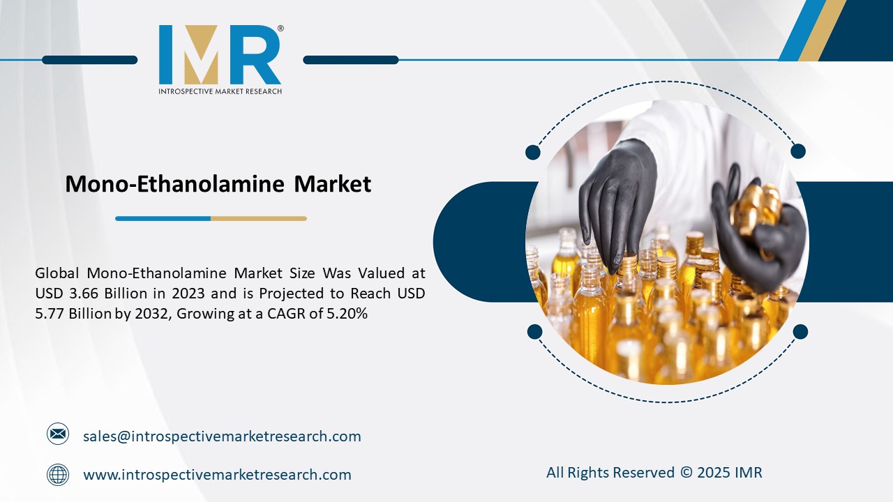 Mono-Ethanolamine Market To Reach USD 5.77 Billion by 2032