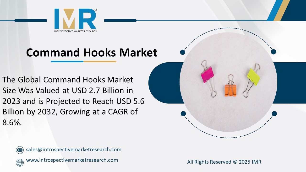 Command Hooks Market  is Projected to Reach USD 5.6 Billion by 2032