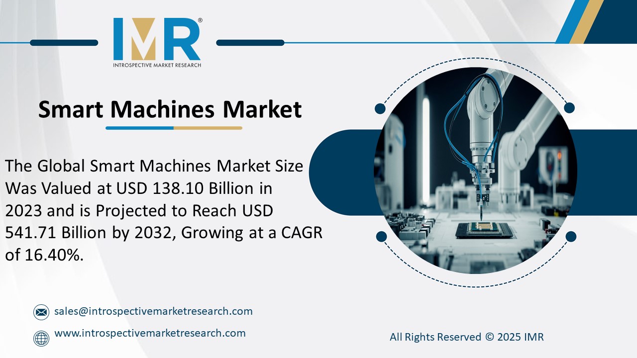 Smart Machines Market is Projected to Reach USD 541.71 Billion by 2032