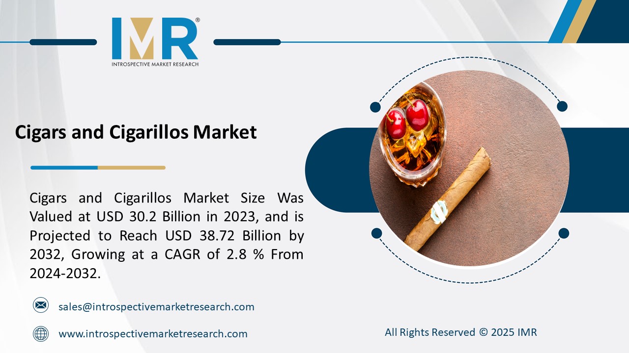 Cigars and Cigarillos Market is Projected to Reach USD 38.72 Billion by 2032