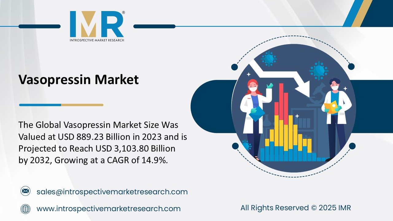 Vasopressin Market To Reach USD 3,103.80 Billion by 2032