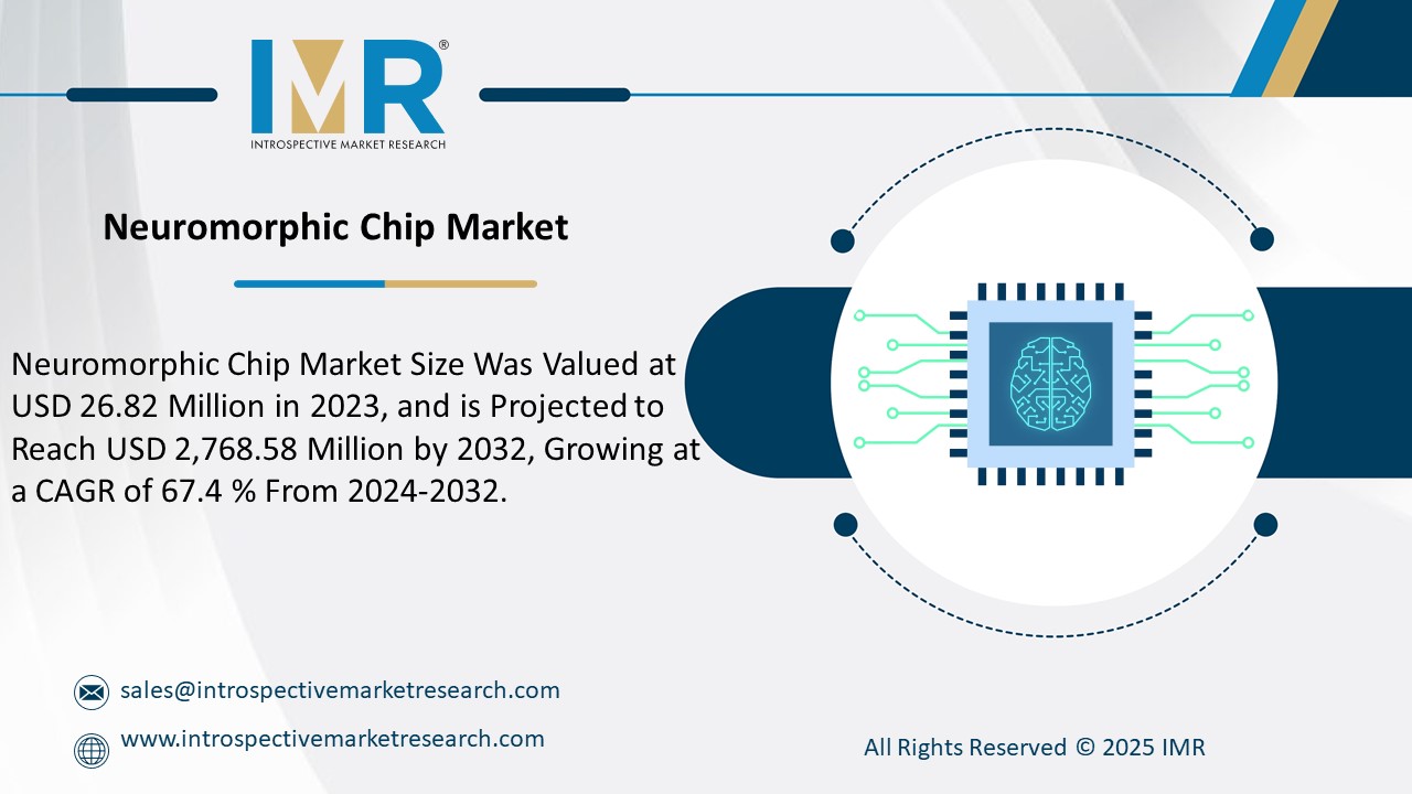 Neuromorphic Chip Market is Projected to Reach USD 2,768.58 Million by 2032
