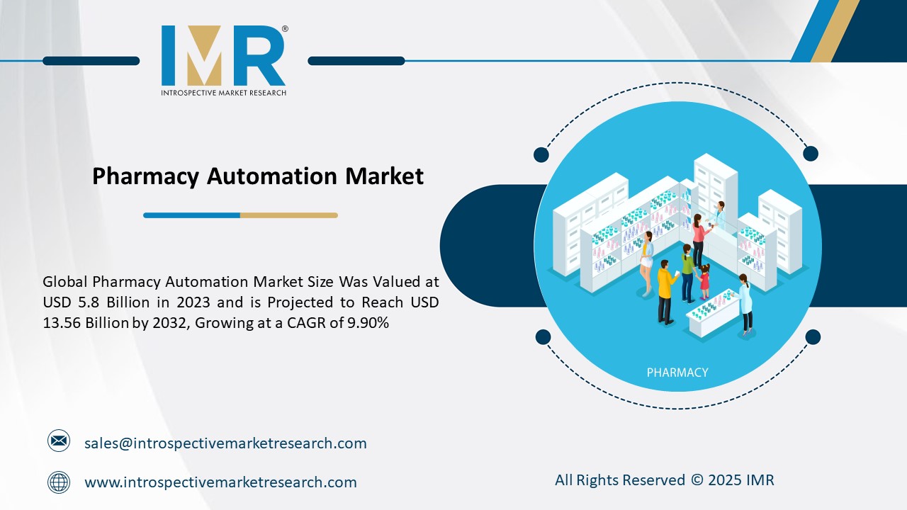 Pharmacy Automation Market To Reach USD 13.56 Billion by 2032