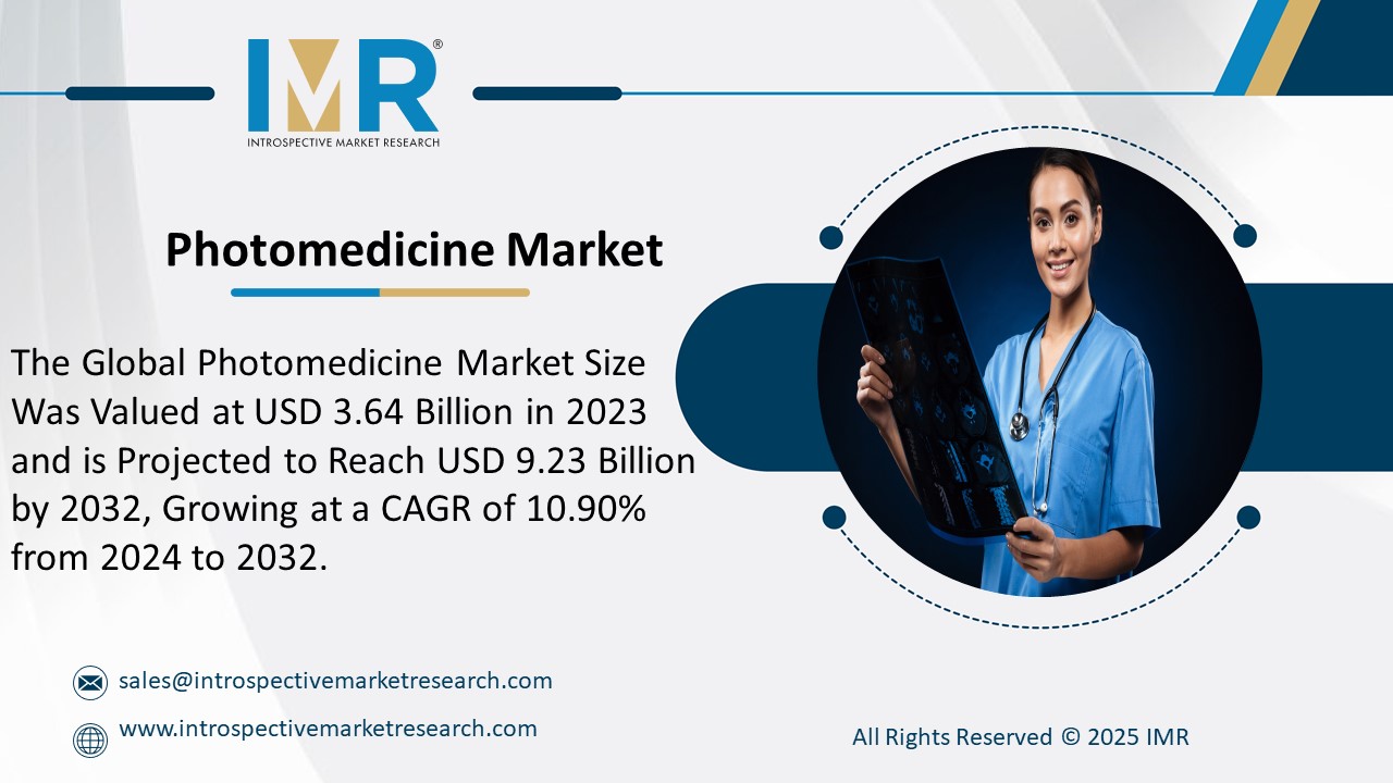 Photomedicine Market  is Projected to Reach USD 9.23 Billion by 2032