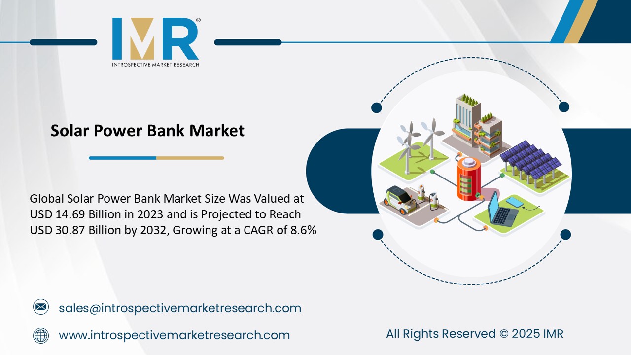 Solar Power Bank Market To Reach USD 30.87 Billion by 2032