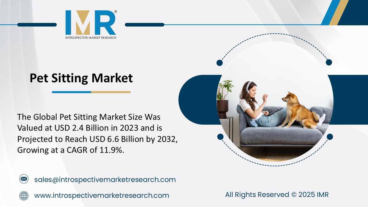  Pet Sitting Market To Reach USD 6.6 Billion by 2032