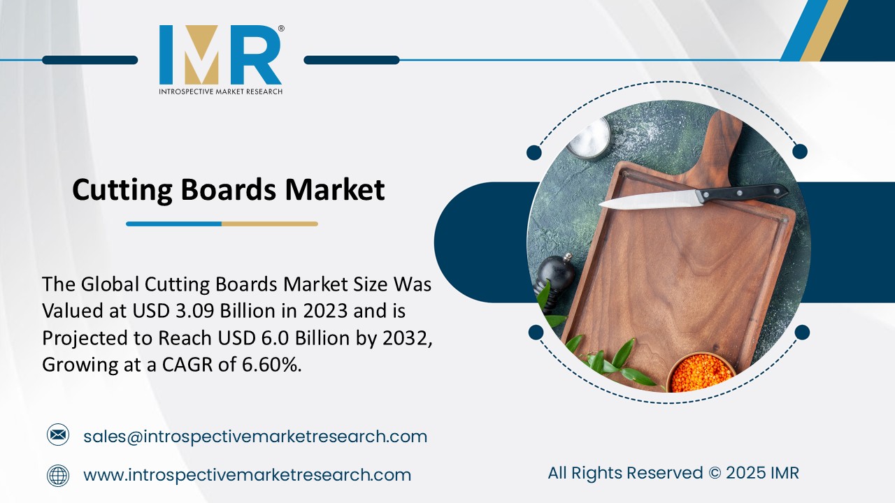 Cutting Boards Market To Reach USD 3.09 Billion by 2032