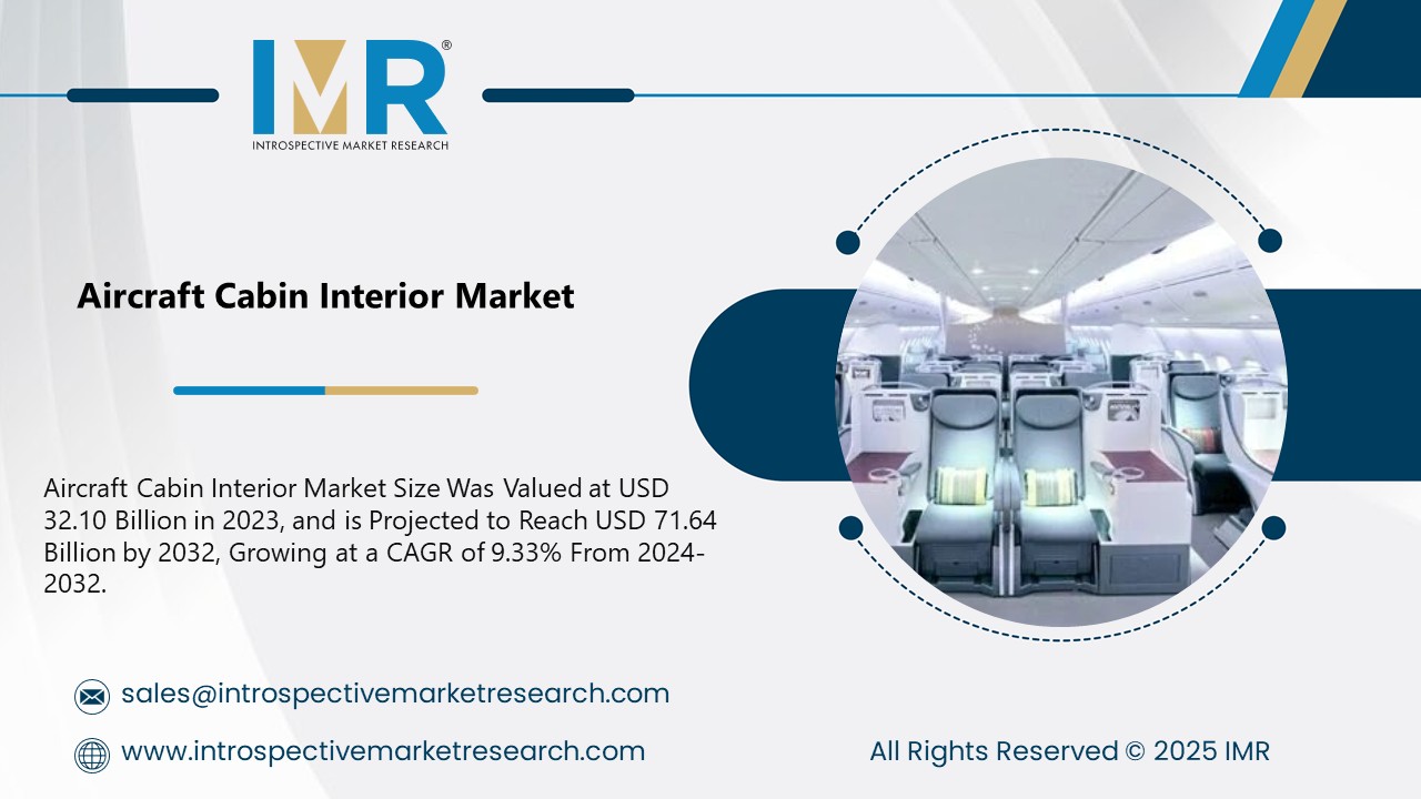 Aircraft Cabin Interior Market is Projected to Reach USD 71.64 Billion by 2032